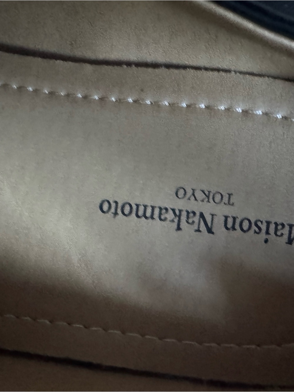 Maison Nakamoto Black Tabi-Style Leather Mules - Picture 3 of 5